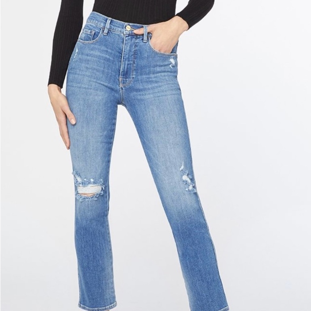 FRAME Denim Le Sylvie Slender Straight Jeans